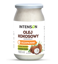 Thumbnail for Olej kokosowy rafinowany 900ml - Intenson.pl