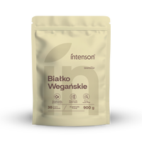 Thumbnail for Białko wegańskie o smaku waniliowym, 900g - Intenson.pl