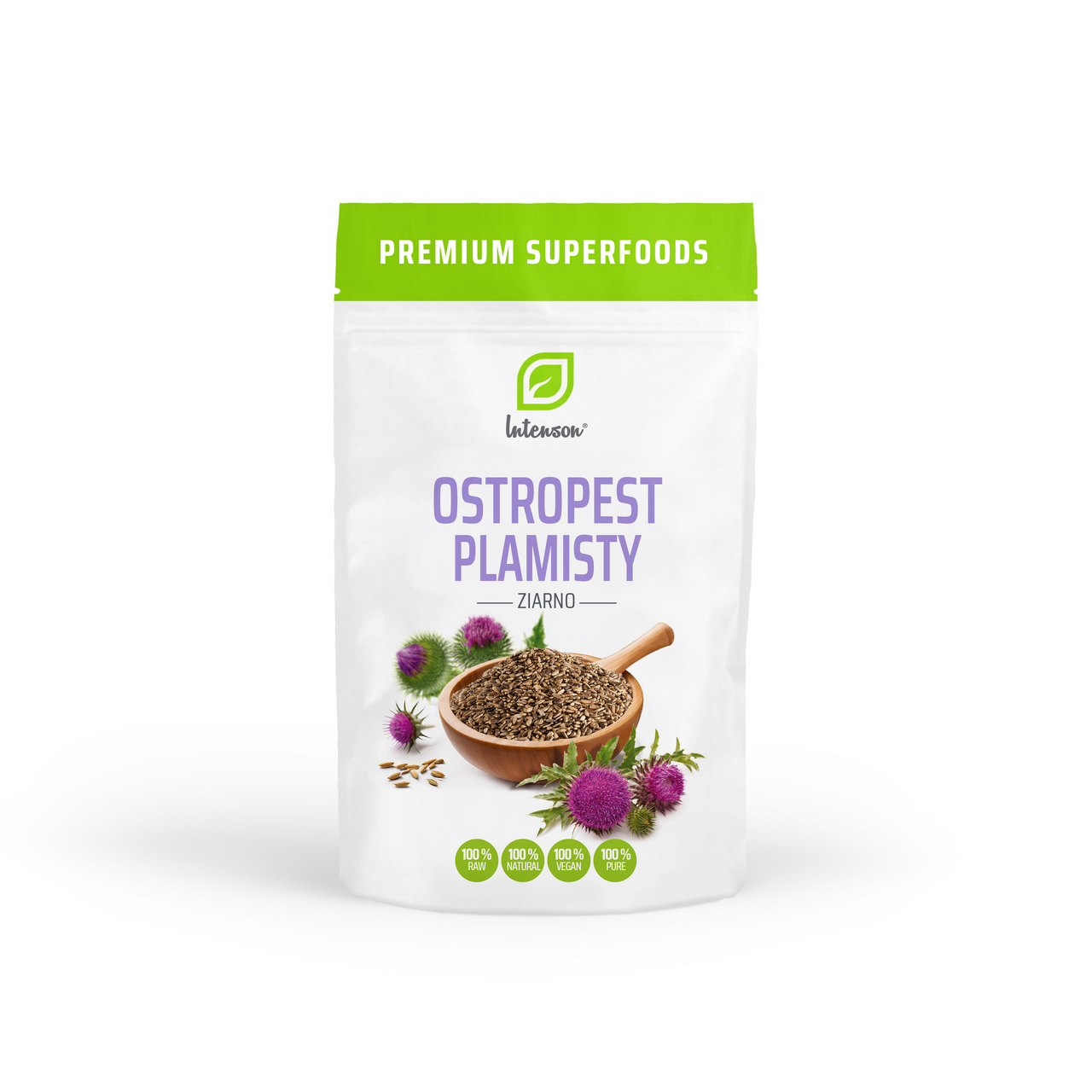 Ostropest Plamisty Ziarno 1kg - Intenson.pl