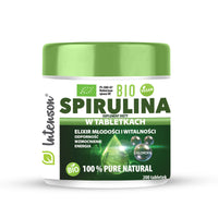 Thumbnail for Bio spirulina 100% 200 tabletek - Intenson.pl
