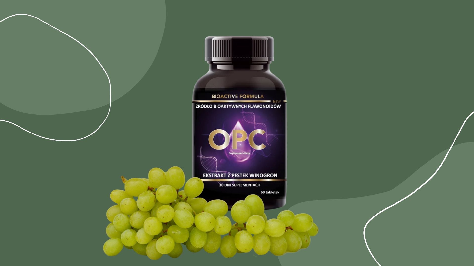 Ekstrakt z pestek winogron (OPC) - właściwości i działanie