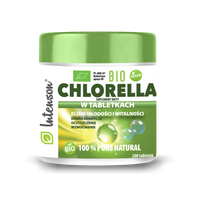Thumbnail for Bio chlorella 100 % 200 tabletek - Intenson.pl