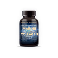 Thumbnail for Kolagen morski + hialuron + witamina C 500 mg - 180 tabletek Etykieta w wersji angielskiej