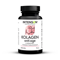 Thumbnail for Kolagen Anti-Age z kwasem hialuronowym i witaminą C 500mg, 90 tabletek