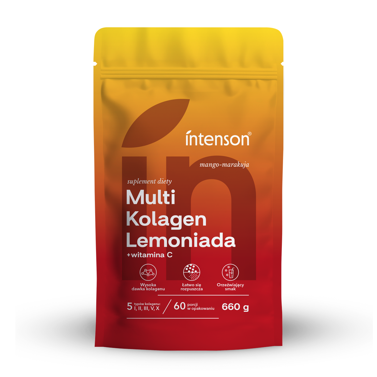 Multi kolagen o smaku mango marakuja, 660 g