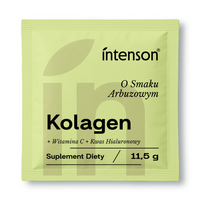 Thumbnail for Kolagen w saszetkach o smaku arbuzowym z kwasem hialuronowym i witaminą C, jedna porcja 10,8g
