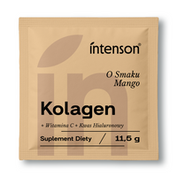 Thumbnail for Kolagen w saszetkach o smaku mango z kwasem hialuronowym i witaminą C, jedna porcja 10,9g