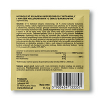 Thumbnail for Intenson Kolagen saszetka + witamina C + kwas hialuronowy o smaku banan 11,5 g