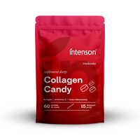 Thumbnail for Kolagen Candy do ssania o smaku truskawkowym, 60 tabletek