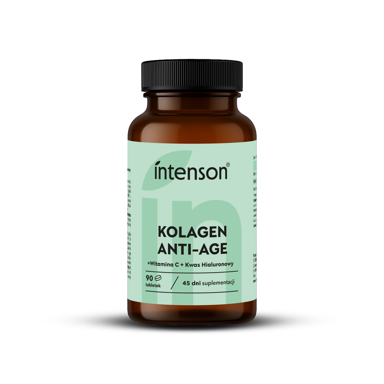 Kolagen Anti-Age z kwasem hialuronowym i witaminą C 500mg, 90 tabletek