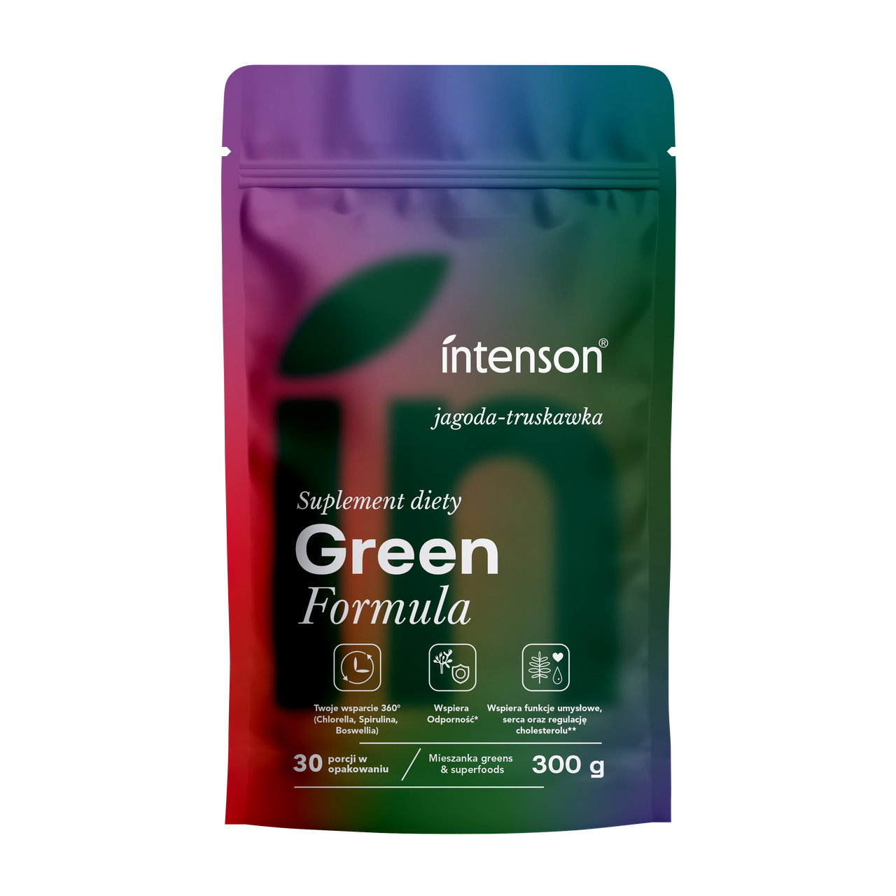 Intenson Green Formula jagoda - truskawka - Intenson.pl