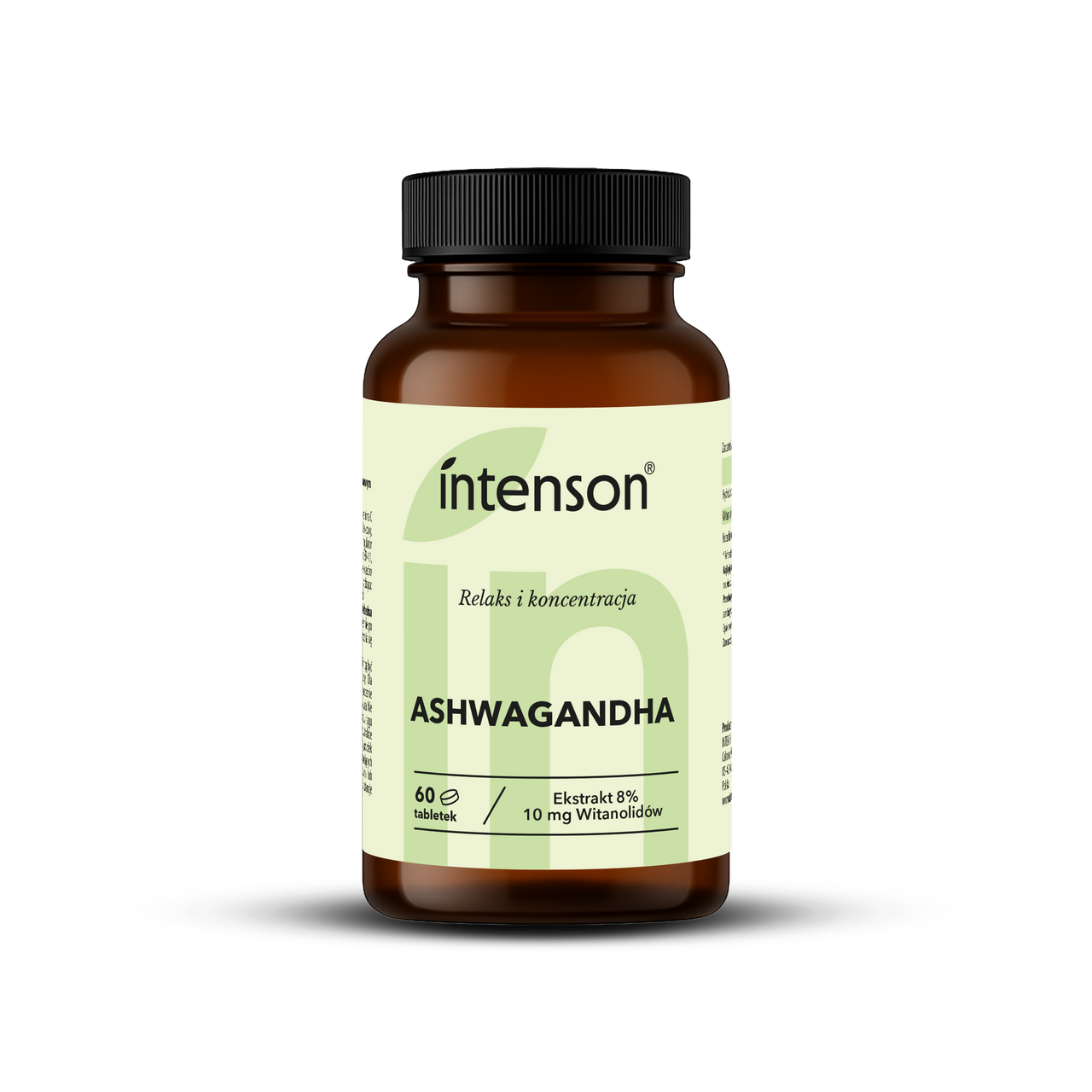 Ashwagandha 10mg witanolidów, 60 tabletek