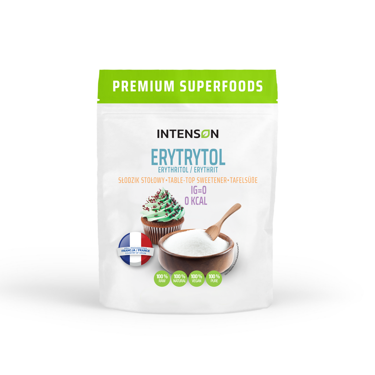 Erythritol 1 kg – 0 kcal sweetener