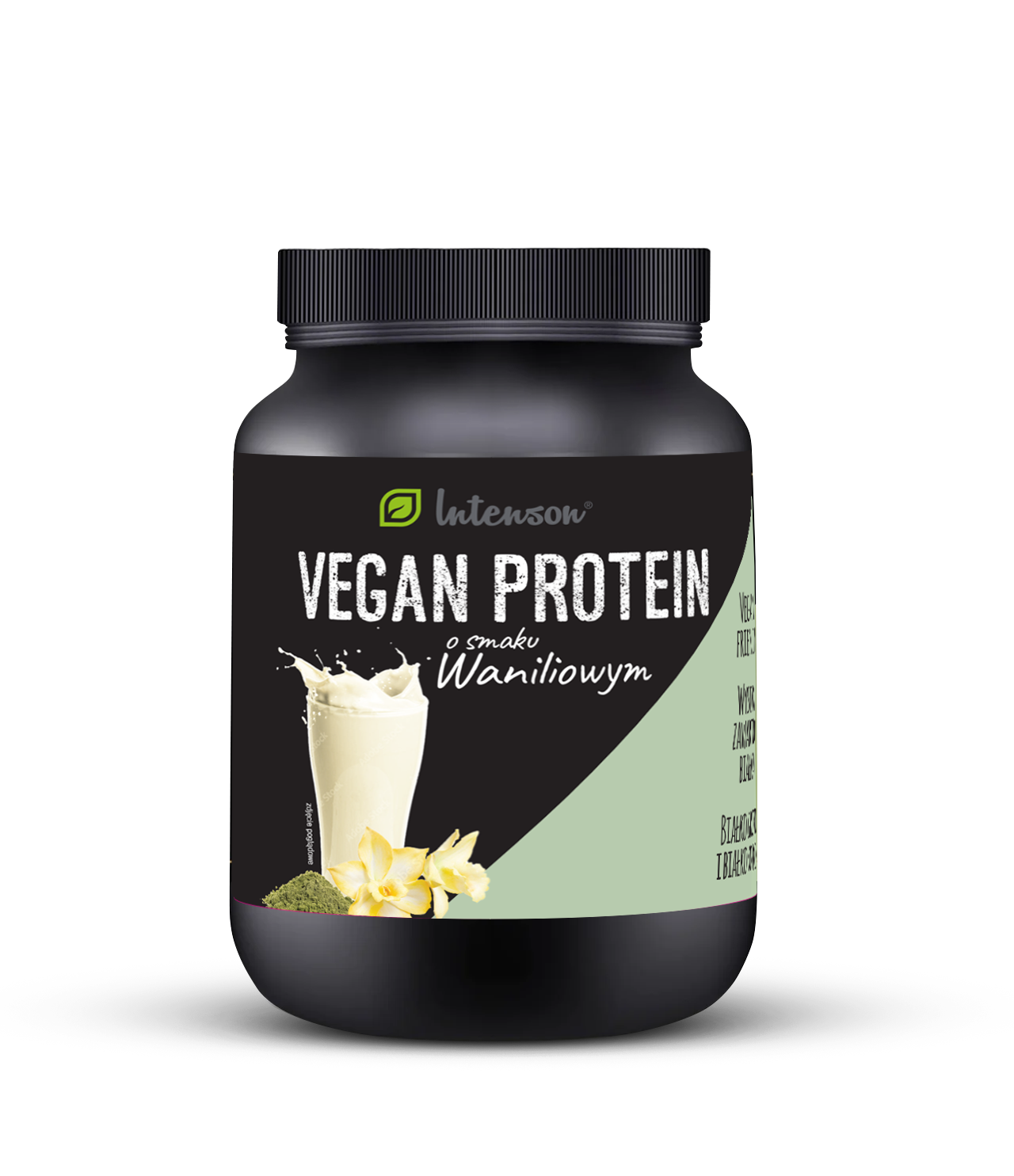 Vegan Protein o smaku waniliowym 600g - Intenson.pl