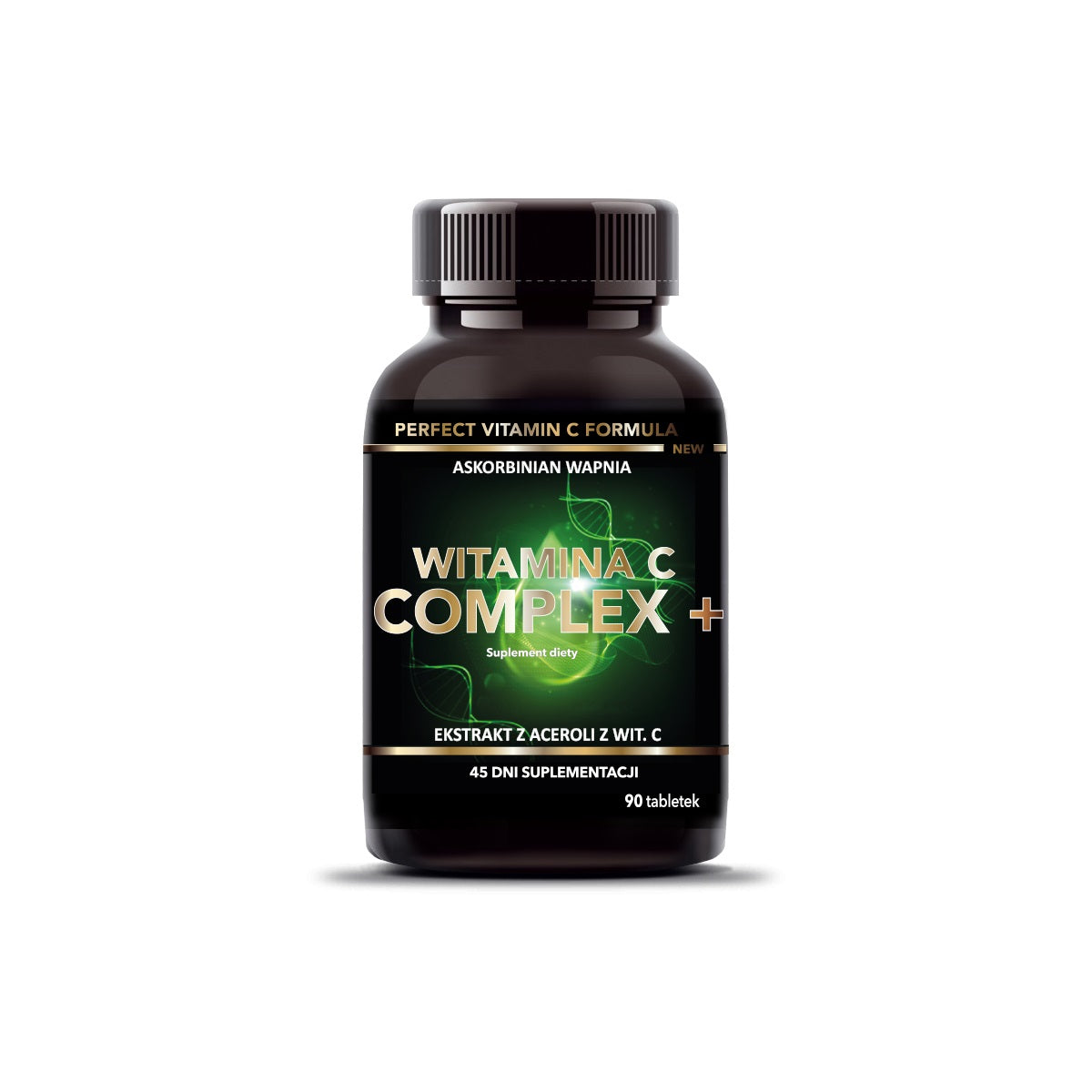 Witamina C Complex acerola + askorbinian wapnia - 90 tabletek - Intenson.pl