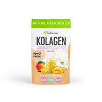 Thumbnail for Kolagen o smaku mango+kwas hialuronowy +witamina C 60g - Intenson.pl