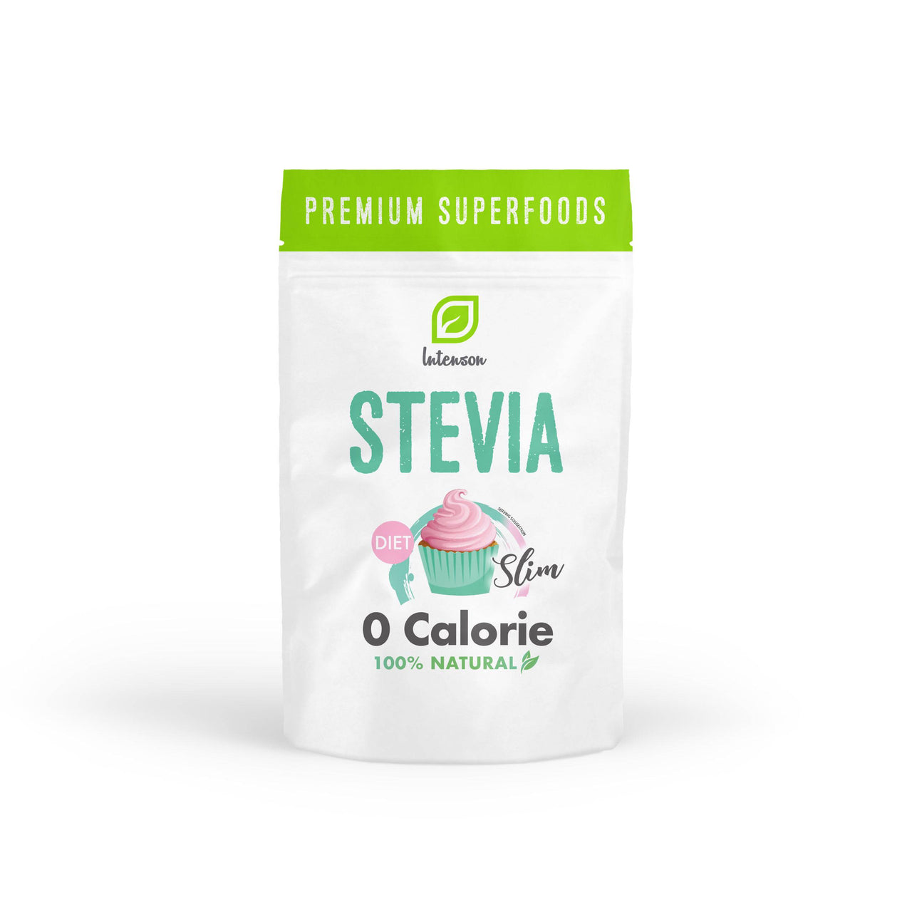 Stevia w kryształkach 250g - 0 kcal - Intenson.pl